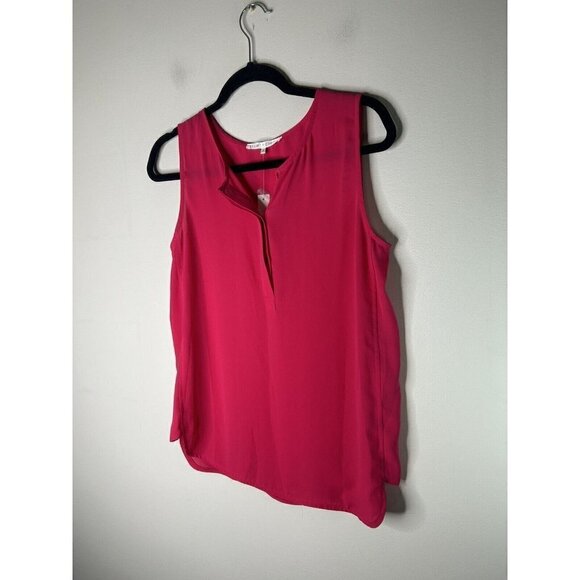 Violet + Claire Blouse Sleeveless Tank Pink V Neck Size Small NWT - Picture 3 of 11